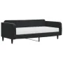 Sofa bed with black velvet mattress 100x200 cm by vidaXL, Beds and slatted bases - Ref: Foro24-3197050, Price: 365,84 €, Disc...