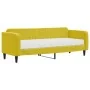 Sofá cama con colchón terciopelo amarillo 80x200 cm de vidaXL, Camas y somieres - Ref: Foro24-3197037, Precio: 302,40 €, Desc...