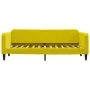 Sofá cama con colchón terciopelo amarillo 80x200 cm de vidaXL, Camas y somieres - Ref: Foro24-3197037, Precio: 302,40 €, Desc...
