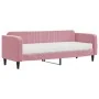 Schlafsofa mit rosa Samtmatratze 80x200 cm von vidaXL, Betten und Lattenroste - Ref: Foro24-3197035, Preis: 307,62 €, Rabatt: %