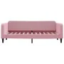 Schlafsofa mit rosa Samtmatratze 80x200 cm von vidaXL, Betten und Lattenroste - Ref: Foro24-3197035, Preis: 307,62 €, Rabatt: %