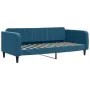 Schlafsofa mit blauer Samtmatratze 90x200 cm von vidaXL, Betten und Lattenroste - Ref: Foro24-3197038, Preis: 329,81 €, Rabat...