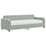 Sofá cama con colchón terciopelo gris claro 80x200 cm de vidaXL, Camas y somieres - Ref: Foro24-3196898, Precio: 353,71 €, De...
