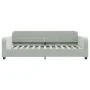 Sofá cama con colchón terciopelo gris claro 80x200 cm de vidaXL, Camas y somieres - Ref: Foro24-3196898, Precio: 353,71 €, De...
