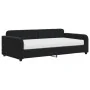 Schlafsofa mit schwarzer Samtmatratze 100x200 cm von vidaXL, Betten und Lattenroste - Ref: Foro24-3196916, Preis: 372,00 €, R...
