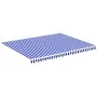 Ersatzstoff für blau-weiße Markise 4,5x3,5 m von vidaXL, Markisen - Ref: Foro24-311920, Preis: 68,34 €, Rabatt: %
