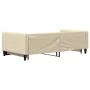 Sofá cama nido tela crema 100x200 cm de vidaXL, Camas y somieres - Ref: Foro24-3196587, Precio: 257,15 €, Descuento: %