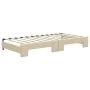Sofá cama nido tela crema 100x200 cm de vidaXL, Camas y somieres - Ref: Foro24-3196587, Precio: 257,15 €, Descuento: %