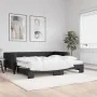 Trundle sofa bed with black fabric mattress 90x190 cm by vidaXL, Beds and slatted bases - Ref: Foro24-3196608, Price: 423,80 ...