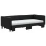 Trundle sofa bed with black fabric mattress 90x190 cm by vidaXL, Beds and slatted bases - Ref: Foro24-3196608, Price: 423,80 ...