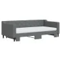 Trundle sofa bed with dark gray fabric mattress 90x190 cm by vidaXL, Beds and slatted bases - Ref: Foro24-3197455, Price: 405...