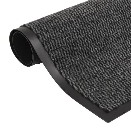 Rechteckige geknotete Eingangsmatte 60x90 cm anthrazit von vidaXL, Fußmatten - Ref: Foro24-132706, Preis: 22,75 €, Rabatt: %
