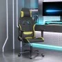 Light green and black fabric gaming chair by vidaXL, Gaming chairs - Ref: Foro24-3143738, Price: 129,89 €, Discount: %