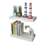 Estantes de pared 4 unidades blanco 40 cm de vidaXL, Estantes y estanterías - Ref: Foro24-275996, Precio: 56,58 €, Descuento: %