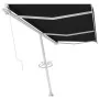 Manuell ausziehbare Fußmarkise Anthrazit 600x300 cm von vidaXL, Markisen - Ref: Foro24-3069599, Preis: 642,82 €, Rabatt: %