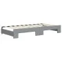 Trundle sofa bed with light gray fabric mattress 90x190 cm by vidaXL, Beds and slatted bases - Ref: Foro24-3196844, Price: 41...