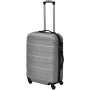 Juego de maletas trolley rígidas 3 pzas plateado 45,5/55/66 cm de vidaXL, Maletas - Ref: Foro24-91142, Precio: 120,24 €, Desc...