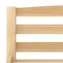 Solid pine wood bed frame 90x200 cm by vidaXL, Beds and slatted bases - Ref: Foro24-322061, Price: 106,52 €, Discount: %