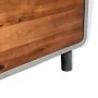 Concrete and solid acacia wood bedside table 40x30x50 cm by vidaXL, Nightstands - Ref: Foro24-244994, Price: 127,61 €, Discou...
