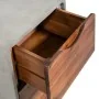 Concrete and solid acacia wood bedside table 40x30x50 cm by vidaXL, Nightstands - Ref: Foro24-244994, Price: 127,61 €, Discou...