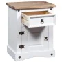 Corona Range nightstand white Mexican pine 53x39x66 cm by vidaXL, Nightstands - Ref: Foro24-282618, Price: 79,74 €, Discount: %