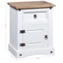 Corona Range nightstand white Mexican pine 53x39x66 cm by vidaXL, Nightstands - Ref: Foro24-282618, Price: 79,74 €, Discount: %
