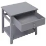 Bedside tables 2 units gray Paulownia wood 40x29x42cm by vidaXL, Nightstands - Ref: Foro24-284051, Price: 64,17 €, Discount: %
