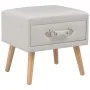 Nightstands 2 units 40x35x40 cm white synthetic leather by vidaXL, Nightstands - Ref: Foro24-276380, Price: 100,61 €, Discoun...