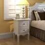 Nachttische 4 Einheiten mit 2 weißen MDF-Schubladen von vidaXL, Nachttische - Ref: Foro24-276039, Preis: 382,55 €, Rabatt: %