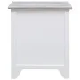 White Paulownia wood bedside table 38x28x45 cm by vidaXL, Nightstands - Ref: Foro24-284060, Price: 66,54 €, Discount: %