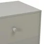 Nachttische 2 Stück massives Kiefernholz grau 40x30x50 cm von vidaXL, Nachttische - Ref: Foro24-285227, Preis: 106,43 €, Raba...