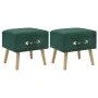 Mesitas de noche 2 unidades 40x35x40 cm terciopelo verde de vidaXL, Mesitas de noche - Ref: Foro24-276382, Precio: 140,93 €, ...