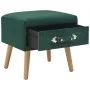 Nachttische 2 Einheiten 40x35x40 cm grüner Samt von vidaXL, Nachttische - Ref: Foro24-276382, Preis: 131,71 €, Rabatt: %