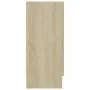 Plywood sideboard in Sonoma oak color, 120x30.5x70 cm by vidaXL, Sideboards - Ref: Foro24-802780, Price: 97,02 €, Discount: %