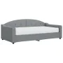 Sofá cama con colchón tela gris claro 90x190 cm de vidaXL, Camas y somieres - Ref: Foro24-3197522, Precio: 303,15 €, Descuent...