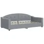 Sofa bed with light gray fabric mattress 90x190 cm by vidaXL, Beds and slatted bases - Ref: Foro24-3197522, Price: 303,19 €, ...