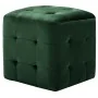 Nightstands 2 units green velvet 30x30x30 cm by vidaXL, Nightstands - Ref: Foro24-249019, Price: 81,59 €, Discount: %