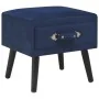 Nachttische 2 Stück 40x35x40 cm blauer Samt von vidaXL, Nachttische - Ref: Foro24-276384, Preis: 126,20 €, Rabatt: %