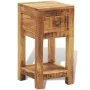 Nightstand with 1 drawer made of solid mango wood by vidaXL, Nightstands - Ref: Foro24-241090, Price: 137,77 €, Discount: %