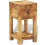Nightstand with 1 drawer made of solid mango wood by vidaXL, Nightstands - Ref: Foro24-241090, Price: 137,77 €, Discount: %