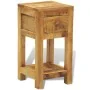 Nightstand with 1 drawer made of solid mango wood by vidaXL, Nightstands - Ref: Foro24-241090, Price: 137,77 €, Discount: %