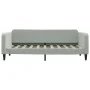 Sofá cama con colchón terciopelo gris claro 90x190 cm de vidaXL, Camas y somieres - Ref: Foro24-3197052, Precio: 296,20 €, De...