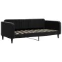 Trundle sofa bed with black velvet mattress 90x190 cm by vidaXL, Beds and slatted bases - Ref: Foro24-3197102, Price: 397,24 ...