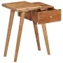 Mesita de noche de madera maciza de acacia 45x32x55 cm de vidaXL, Mesitas de noche - Ref: Foro24-245662, Precio: 111,73 €, De...