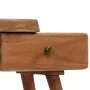 Mesita de noche de madera maciza de acacia 45x32x55 cm de vidaXL, Mesitas de noche - Ref: Foro24-245662, Precio: 111,73 €, De...
