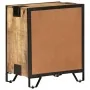 Bedside table solid untreated mango wood 43x30x51 cm by vidaXL, Nightstands - Ref: Foro24-285892, Price: 128,45 €, Discount: %