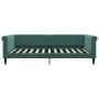 Dunkelgrünes Samtschlafsofa 100x200 cm von vidaXL, Betten und Lattenroste - Ref: Foro24-354253, Preis: 194,16 €, Rabatt: %
