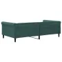Dunkelgrünes Samtschlafsofa 100x200 cm von vidaXL, Betten und Lattenroste - Ref: Foro24-354253, Preis: 194,16 €, Rabatt: %