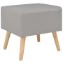 Two bedside tables, 40x35x40 cm, gray fabric by vidaXL, Nightstands - Ref: Foro24-276378, Price: 106,54 €, Discount: %