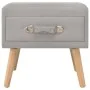 Two bedside tables, 40x35x40 cm, gray fabric by vidaXL, Nightstands - Ref: Foro24-276378, Price: 106,54 €, Discount: %